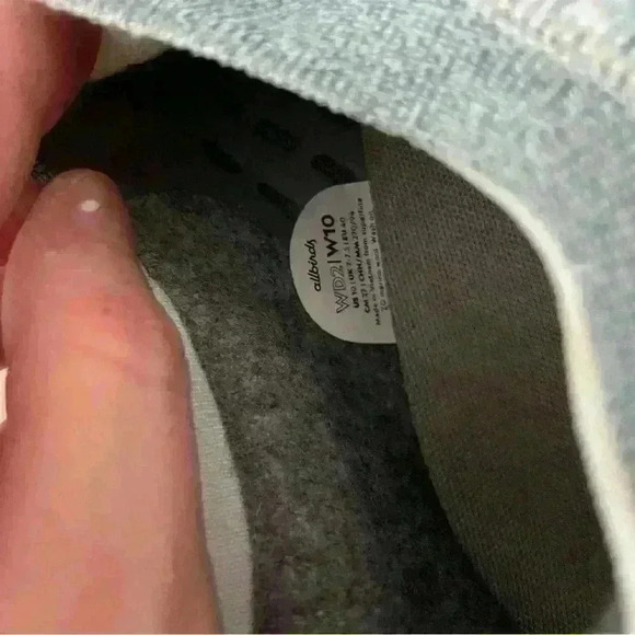 All birds merino wool dasher 2 fluff running shoes women’s 10 colorful rainbow - Picture 7 of 7